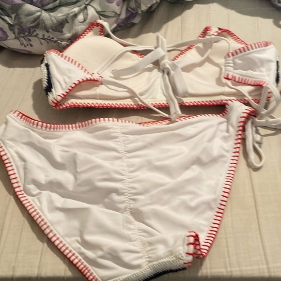 Xhilaration Americana striped bikini - Picture 5 of 8